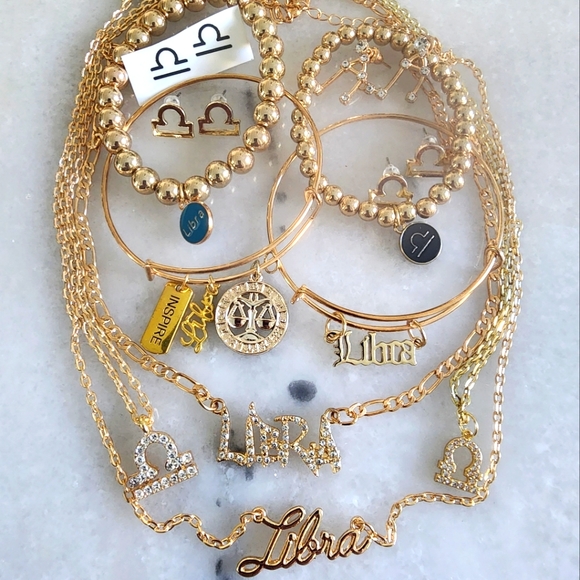 🔥ZODIAC "LIBRA" GOLD BUNDLE🔥 (2) - Picture 1 of 4
